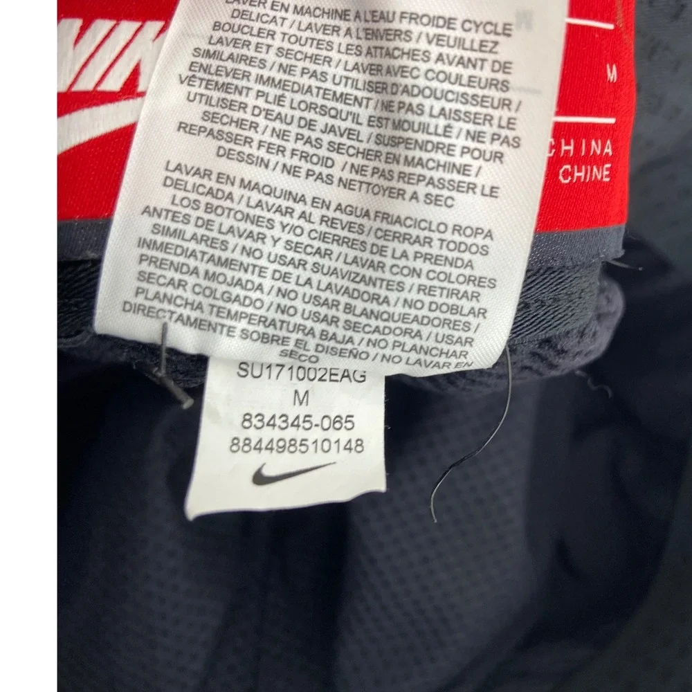 Nike Shorts Mens Medium Gray Tech Hypermesh Vent Gym Run Athletic Side Zip Liner